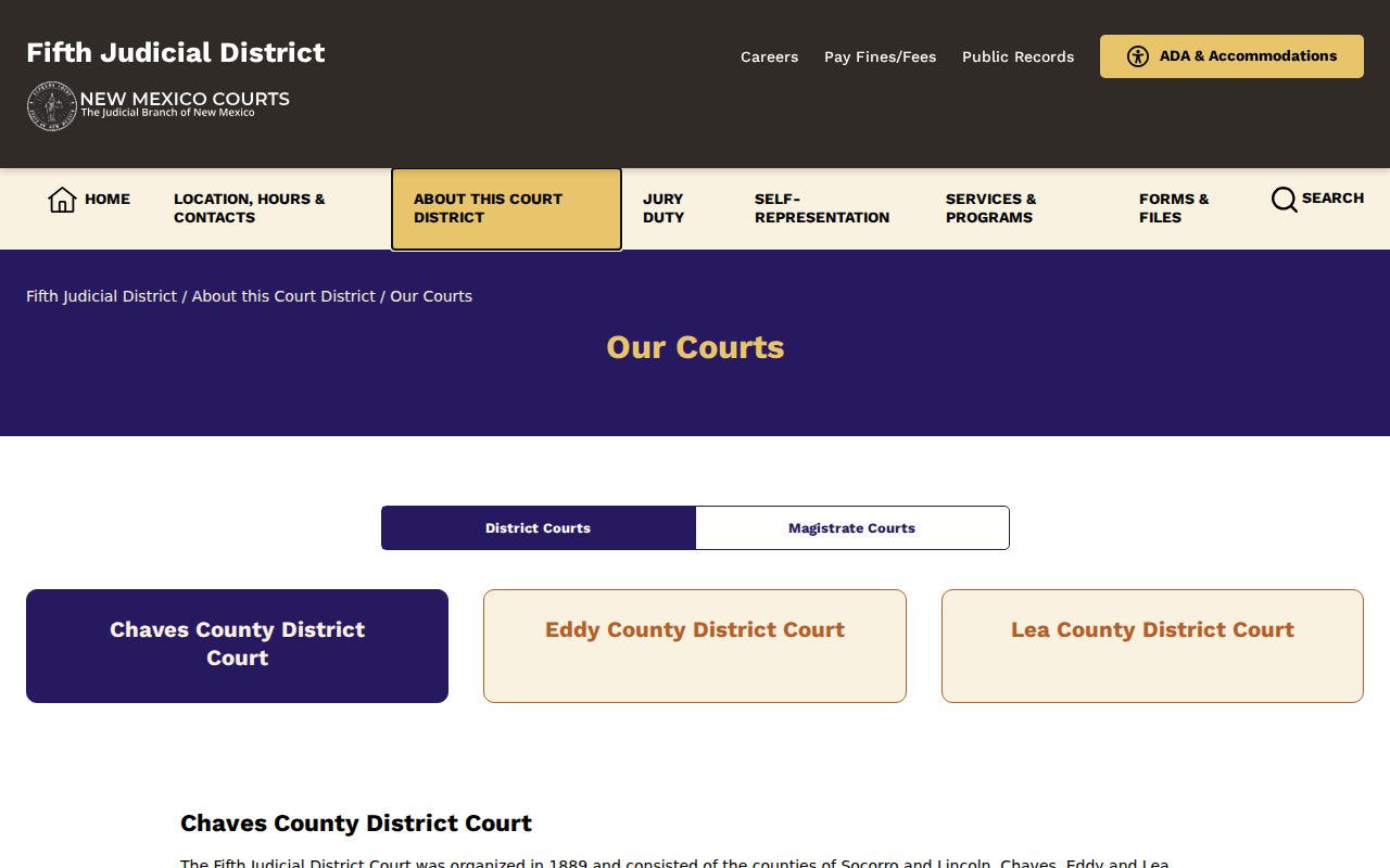 Lake Arthur court docket Fifth District records